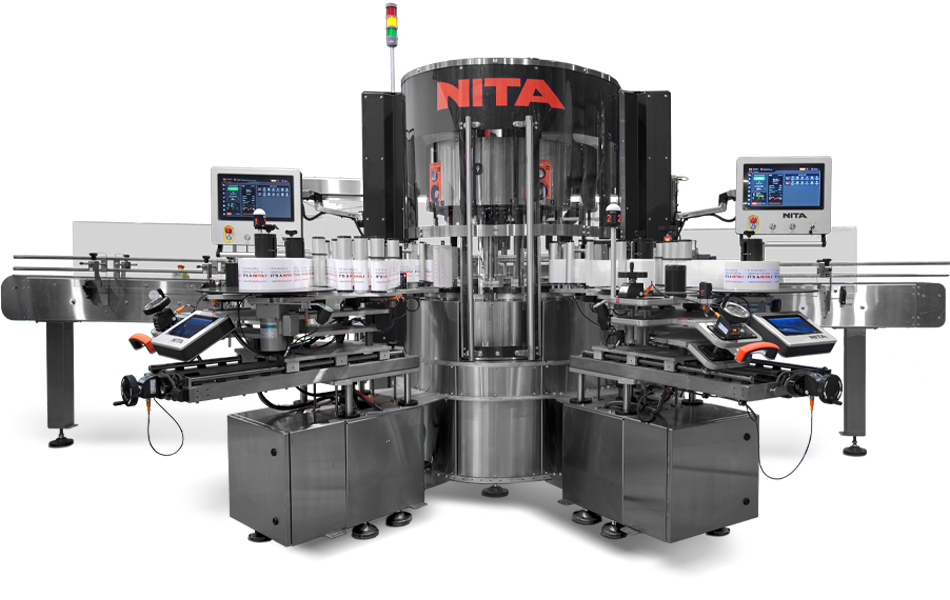 NITA S8000 Rotary Labeling System